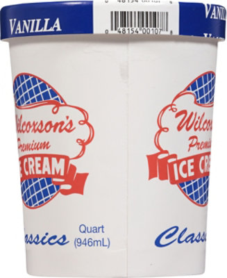Wilcoxson's Real Vanilla Ice Cream With Pure Madagascar Bourbon Vanilla - 1 Quart - Image 5