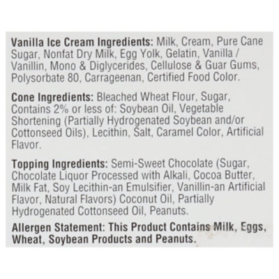 Wilcoxson's Nutty Royale Ice Cream Cones - 6 Count - Image 4