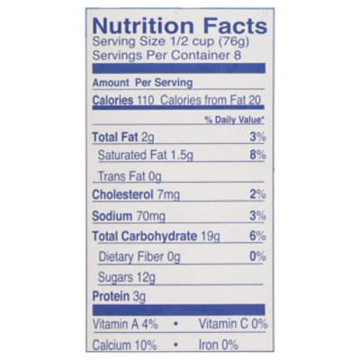 Wilcoxson's Vanilla Frozen Yogurt - 1 Quart - Image 3