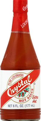 Crystal Sauce Hot Louisianas Pure Extra Hot - 6 Fl. Oz. - Image 2