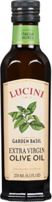 Lucini Olive Oil Extra Virgin Tuscan Basil - 8.5 Fl. Oz. - Image 2