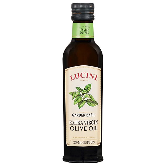 Lucini Olive Oil Extra Virgin Tuscan Basil - 8.5 Fl. Oz.