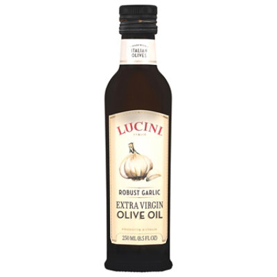 Lucini Oil Olive Extra Virgin Robust Garlic - 8.5 Fl. Oz. - Image 3