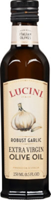 Lucini Oil Olive Extra Virgin Robust Garlic - 8.5 Fl. Oz. - Image 2