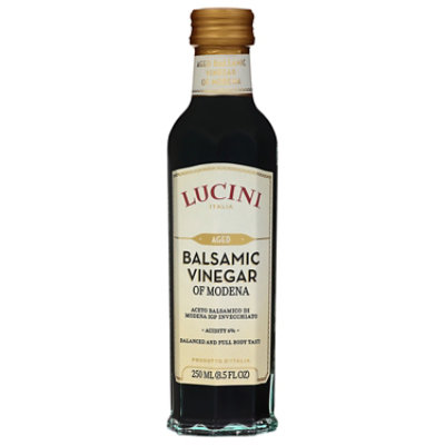 Lucini Vinegar Balsamic Aged - 8.5 Fl. Oz. - Image 3