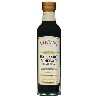Lucini Vinegar Balsamic Aged - 8.5 Fl. Oz. - Image 1