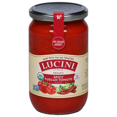 Lucini Sauce Organic Spicy Tuscan Jar - 25.5 Oz