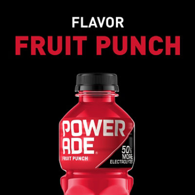 Powerade Fruit Punch - Each - Image 3