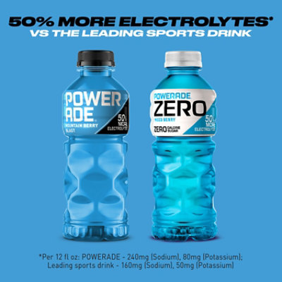 POWERADE ION4 Sports Drink Mountain Blast - 20 Fl. Oz. - Image 5