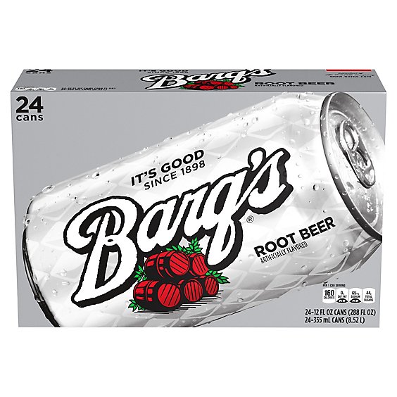 Barqs Soda Root Beer - 24-12 Fl. Oz.