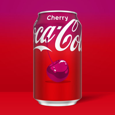 Coca-Cola Cherry Soda - 24-12 Fl. Oz. - Image 2