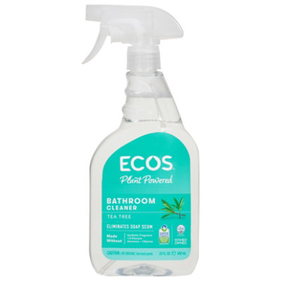 Ecos Plant Powered Tea Tree Shower Cleaner 22 Fl Oz, Bath