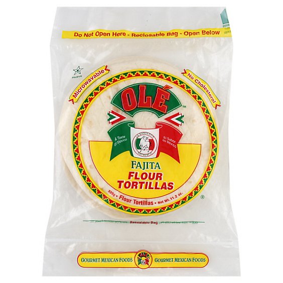 Los Reyes Homemade Flour Tort - 12 Count