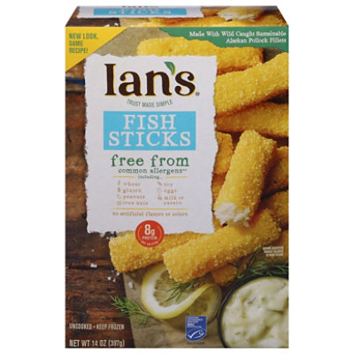 Ian's Natural Wheat Free Gluten Free Fish Sticks - 14 Oz - Image 2