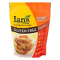 Ians Bread Crumbs Original Panko Gluten Free - 7 Oz - Image 1