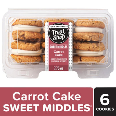 Cake Carrot Sweet Middles 6 Count - 7.75 Oz - Image 1
