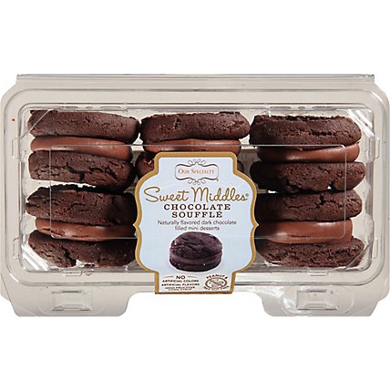 Cake Chocolate Souffle Sweet Middles 6 Count - 7.75 Oz - Image 2