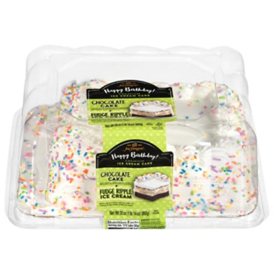 Cake Ice Cream Bday 1/8 Sheet Jn Dnair - Each - vons
