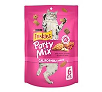 Friskies Cat Treats Party Mix California Crunch - 6 Oz