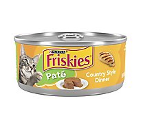 Purina Friskies Cat Food Wet Pate Country Style Dinner - 5.5 Oz