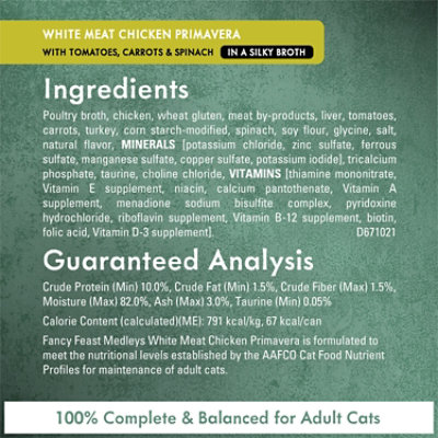 Purina Fancy Feast Variety Pack Medleys White Meat Chicken in Sauce Collection - 12- 3 Oz - Image 4