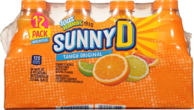 Sunny Delight Orange Juice - 12-16 Fl. Oz. - Image 2