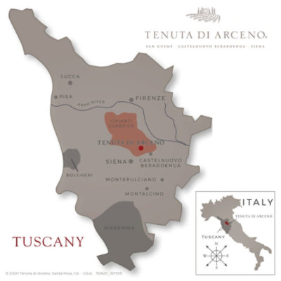 Tenuta di Arceno Arcanum Toscana IGT Red Blend Red Wine - 750 Ml - Image 4