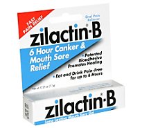 Zilactin B Mouth Sore Gel .25 Oz - 0.25 Oz
