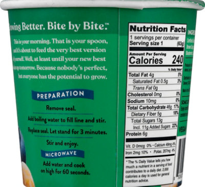 Love Grown Oats Hot Blueberry Banana Walnut - 2.22 Oz - Image 6