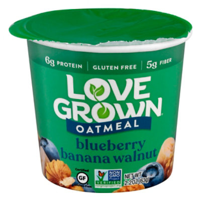 Love Grown Oats Hot Blueberry Banana Walnut - 2.22 Oz - Image 1