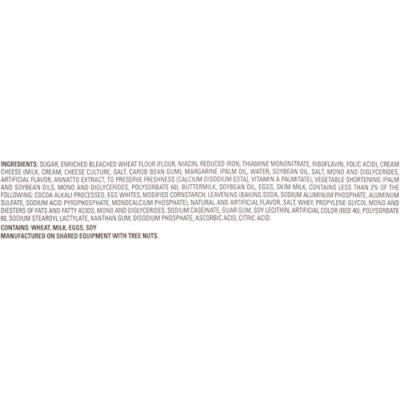 Cake 2 Layer Red Velvet Cream Cheese Icing - Each - Image 5