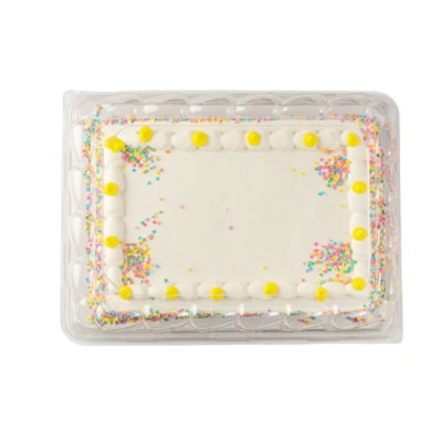 Cake Yellow Van Buttercreme Celebration - Each - Image 1