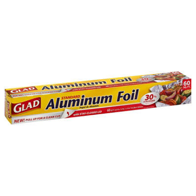 Glad Aluminum Foil Standard - 60 Sq. Ft. - Image 1