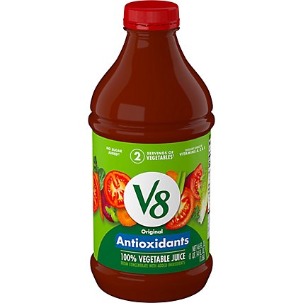 V8 Vegetable Juice Original Essential Antioxidants - 46 Fl. Oz. - Image 2