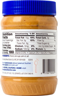 Peanut Butter & Co. Peanut Butter Crunch Timer Jar - 16 Oz - Image 6