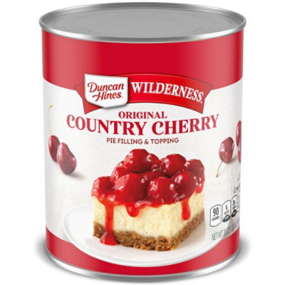 Duncan Hines Wilderness Ruby Cherry Pie Filling & Topping - 30 Oz