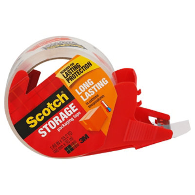 Scotch Packaging Tape with Dispenser, 1.88 x 38.2 - 2 rolls