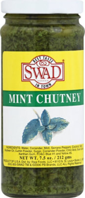 Swad Chutney Mint - 7.5 Oz - Image 2