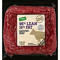 Signature Farms Beef Ground Beef Brick Pack 85% Lean 15% Fat - 16 Oz - Image 2