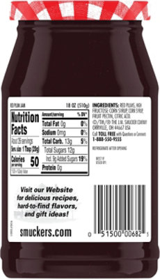 Smuckers Jam Red Plum - 18 Oz - Image 7