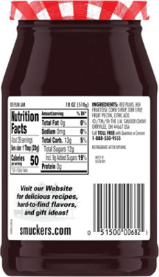 Smuckers Jam Red Plum - 18 Oz - Image 6