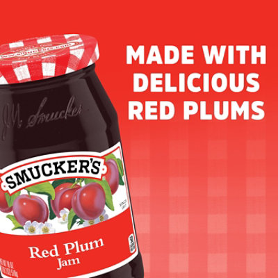 Smuckers Jam Red Plum - 18 Oz - Image 2