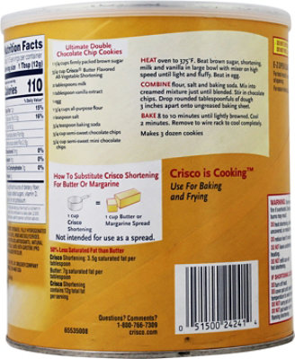 Crisco Shortening All-Vegetable Butter Flavor - 48 Oz - Image 6