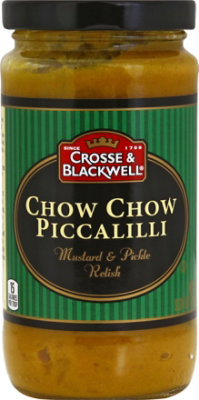 Crosse & Blackwell Relish Mustard & Pickle Chow Chow Piccalilli - 9.34 Oz - Image 2