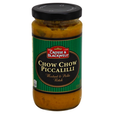 Crosse & Blackwell Relish Mustard & Pickle Chow Chow Piccalilli - 9.34 Oz - Image 1