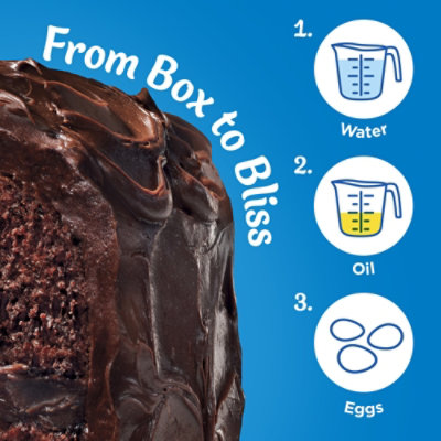 Pillsbury Moist Supreme Cake Mix Premium Chocolate - 15.25 Oz - Image 3