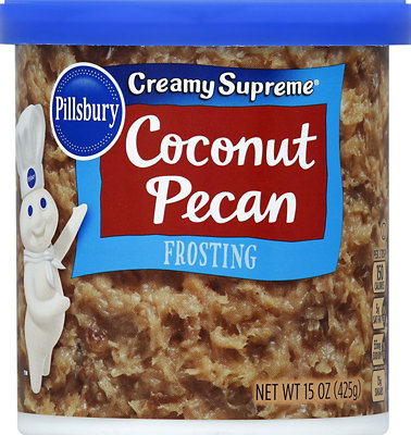Pillsbury Creamy Supreme Frosting Coconut Pecan - 15 Oz