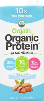 Orgain Milk Almnd Org Vanilla - 32 Oz - Image 2