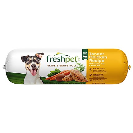 Freshpet Select Dog Food Tender Chicken Recipe Wrapper - 1.5 Lb - Image 2