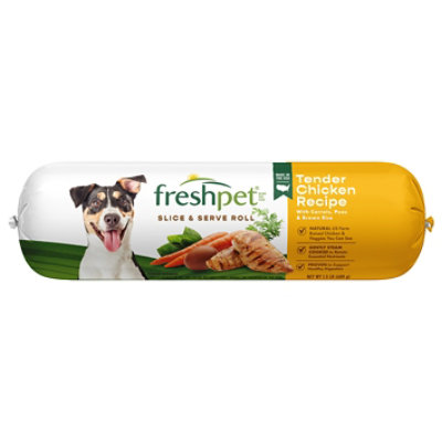 Freshpet Select Dog Food Tender Chicken Recipe Wrapper - 1.5 Lb